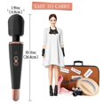 thumbnail image 3 of Cordless Wand Massager,rechargeable Back Neck Personal Massager For Women Couples, 3 of 5
