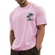 thumbnail image 1 of Men's T-shirt T-shirts Graphic Text Pool3D Printing Street Casual Short Sleeve Printed Clothing Basic 4XL, 1 of 4