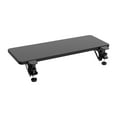 thumbnail image 4 of Milaget Clamp On Desk Extender Tray Sturdy C Clamp Mount Ergonomic Table Extension Board Black 75cm, 4 of 9