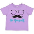 thumbnail image 3 of Inktastic Be Yourself, Glasses, Mustache, Moustache Boys or Girls Toddler T-Shirt, 3 of 5