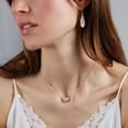 thumbnail image 2 of Humble Chic Rose Gold Druzy Delicate Necklace - Gold Dainty Chain Simple Pendant, 2 of 9