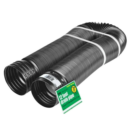 Amerimax 4 In. Expandable Solid Drain Pipe (Best Way To Unclog Main Drain Pipe)