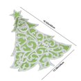thumbnail image 3 of Vaidha Christmas Party Placemat Embroidered Placemat Cup Mat, 3 of 6