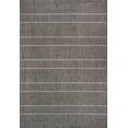 thumbnail image 2 of nuLOOM Alaina Indoor/Outdoor Striped Dark Grey 8' Casual Square Rug, 2 of 2