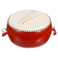 thumbnail image 1 of Assorted Color Wooden Drum for Kids Music Education Toy Synthesis Material Durable Design 1 Set, 1 of 8
