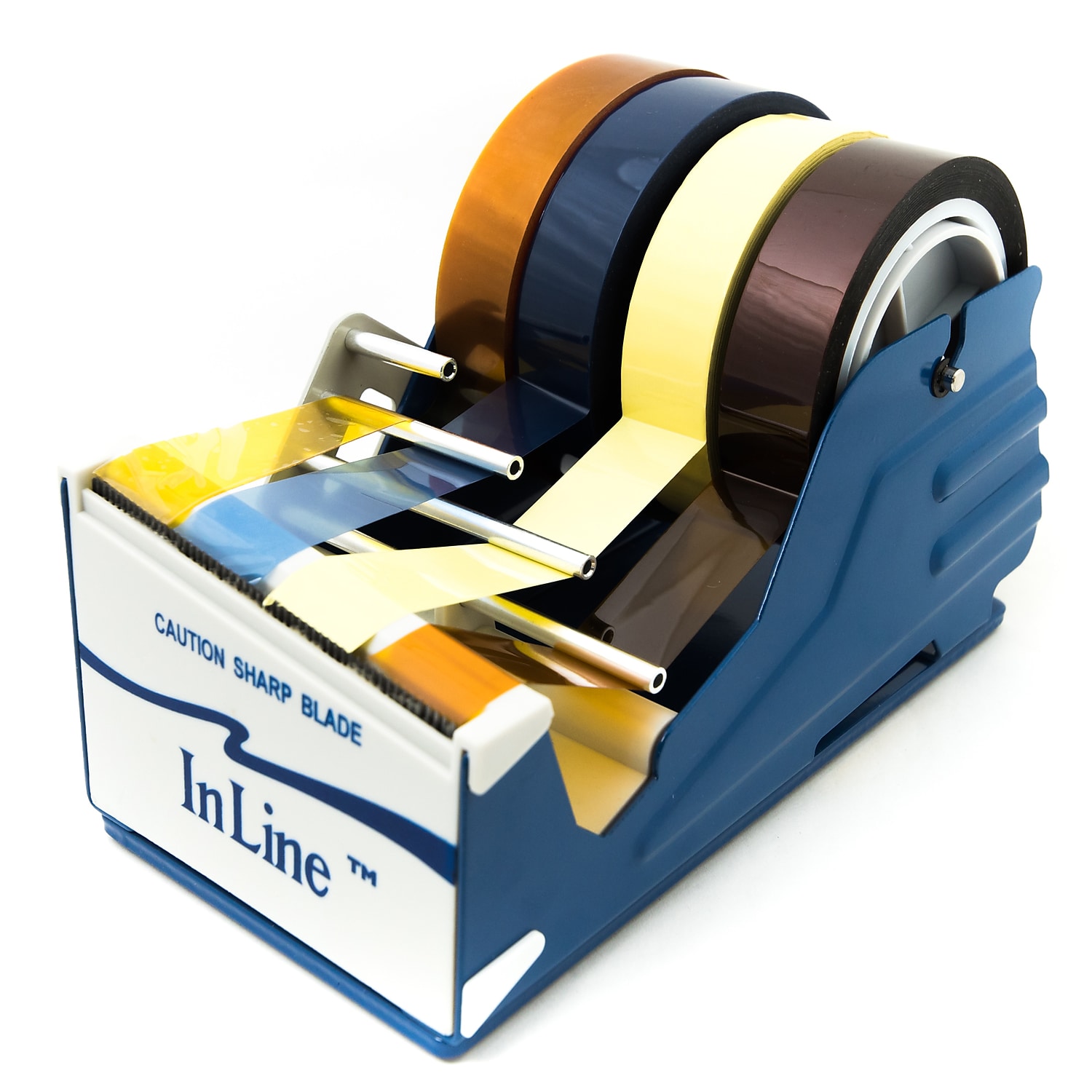 Bertech Industrial Grade Tape Dispenser 4" Blue (KTD4)