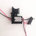 thumbnail image 4 of 7.2V- 24V Drill Speed Controller Drill Switch Lithium Battery Cordless Drill Speed Control Trigger Switch with Light, 4 of 6