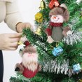 thumbnail image 5 of Festive Pendant Tabletop Stuffed Snowman Bauble Elder Display, 5 of 5