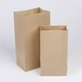 thumbnail image 3 of 100pcs Kraft Paper Bag Bakery Bags Candy Food Packaging Takeaway Bag Toast Bread Bag (Yellow), 3 of 8