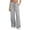 Gray, variant on Vixolx Baggy Sweatpants for Women Straight Stretchy Solid Color Casual Sports Trousers Wide Leg Pants with Pocket