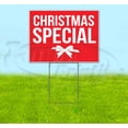 thumbnail image 1 of Christmas Specials (18" x 24") Yard Sign, Includes Metal Step Stake, 1 of 6