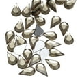 thumbnail image 4 of Unique Bargains 100PCS Flat Back Acrylic Teardrop Gems 6x10mm Artificial Rhinestones DIY Crafts Bead Jewelry Making Deep Gray, 4 of 7