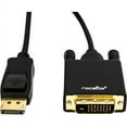 thumbnail image 4 of Rocstor premium 6 ft DisplayPort 1.2v to DVI Cable M/M - Displayport 1.2v to DVI  (Y10C155B1), 4 of 7
