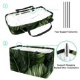 thumbnail image 4 of Tropical Jungle Palm Leaves Large Foldable Oxford Cloth Toy Basket - Beach Bag, Shopping Bags, Laundry Basket, 4 of 7