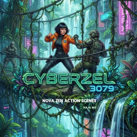 CyberZel 3079: Nova Zen Action Scenes (Paperback)