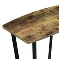 thumbnail image 4 of Convenience Concepts Graystone End Table with Shelf, Barnwood/Black Frame, 4 of 6
