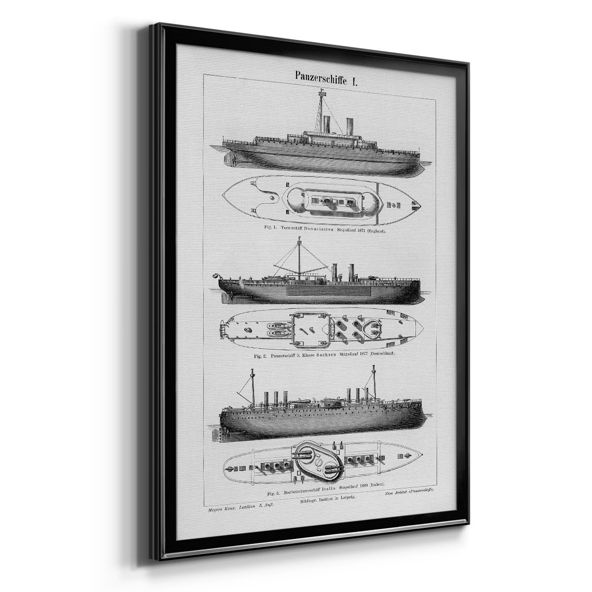 Industrial Ship Premium Classic Framed Print - Ready to Hang