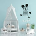 thumbnail image 2 of Your Soul Mickey Mouse Quote Disney Cartoon Quotes Wall Sticker Art Decal for Girls Boys Room Bedroom Nursery Kindergarten House Fun Home Decor Stickers Wall Art Vinyl Decoration Size (40x35 inch), 2 of 3