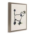 thumbnail image 4 of Stupell Industries Dog & Butterfly Animals Painting Brown Floater Framed Canvas Art Print Wall Art, 25 x 25, 4 of 10