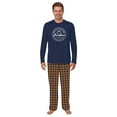 thumbnail image 3 of Matching Family Thanksgiving Pajamas With Farm Fresh Pumpkin, Buffalo Plaid Pants And Long Sleeve Top, All Sizes, 3 of 7