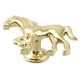 thumbnail image 3 of Poignées de Meubles en Alliage de Zinc en Forme de Cheval pour Enfants Or, 3 of 10