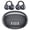 black, variant on Cshidworld Open Ear Earbuds,Bluetooth 6.0 Wireless Headphones with Digital Display,Adaptive Noise Cancelling, IPX7 Waterproof with 70H Playtime,Light Weight,Clip On Earbuds for Running/Workout,Purple