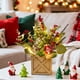 thumbnail image 5 of Mini árbol de Navidad de madera | Adorno luminoso de escritorio | Decoración navideña para el hogar | Caja de presentación festiva de 30 x 25 x 10 cm para mostrador y mesa, 5 of 5