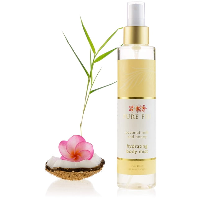 Bruma hidratante de aceite corporal PURE FIJI con leche de coco y miel