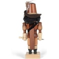 thumbnail image 4 of Chocolate Brown Puss in Boots 10.75 x 4 Wood Decorative Tabletop Figurine, 4 of 6