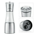 thumbnail image 1 of 2 in 1 Manual Stainless Steel Salt & Pepper Grinder with Ceramic Rotors for Coarse and Fine Grinding, 1 of 8