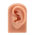 thumbnail image 2 of Soft Silicone Ear Model, Reused Ear Displays Mould Soft Professional Ear Piercing Tool  3D Acupuncture Silicone for Piercing Practice Earring Display, Acupuncture, Display Model, 2 of 7