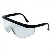 Tomahawk Protective Eyewear, Clear Lens, Polycarbonate, Anti-Fog, Black Frame