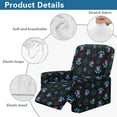thumbnail image 5 of Kuiaobaty Paws Print Recliner Chair Cover for Large Recliner Washable Reclining Sofa Slipcover Breathable Reclining Couch Cover with Pocket for Pets Nonslip, 5 of 8