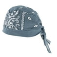 thumbnail image 4 of Gorros piratas de ciclismo, bandanas, gorros para la cabeza para mujer, deportes al aire libre, hip hop Gris oscuro, 4 of 7