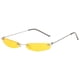 thumbnail image 1 of Mujer Hombre Vintage Transparente Pequeño Marco Gafas De Sol Retro Gafas Moda, 1 of 3