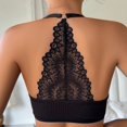 thumbnail image 5 of Gymayou Womens Pull On Wireless Bralette Soft Ribbed Knit No Underwire Racerback Bra Adjustable Thin Strap Comfort Bra Lounge Sleep Bras Pink L, 5 of 9