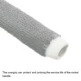 thumbnail image 4 of Unique Bargains Anti Skid Sweatband Nylon Badminton Racket Towel Grip Tennis Racquet Overgrip Light Grey 4 Pack, 4 of 6