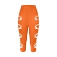 thumbnail image 4 of Leggings Capri de Yoga Sport pour Femmes, Mode Décontractée, Imprimé Rugby, Collants d'Entraînement Athlétiques, 4 of 4