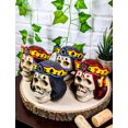 thumbnail image 6 of Ebros Set of 4 Casino Royale King Skulls 4 Suits Spade Heart Club Diamond Statue, 6 of 6