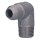 thumbnail image 5 of Codo de compresor de aire, codo de hierro fundido Conector de compresor de aire anticorrosión Piezas de compresor de aire Diseño exquisito, 5 of 8