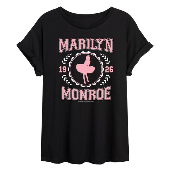 Marilyn Monroe - Pop Culture Icon - 1926 Collegiate Crest - Women's Oversized T-Shirt