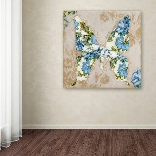 Trademark Fine Art "Winged Tapestry I" Canvas Art by Color Bakery