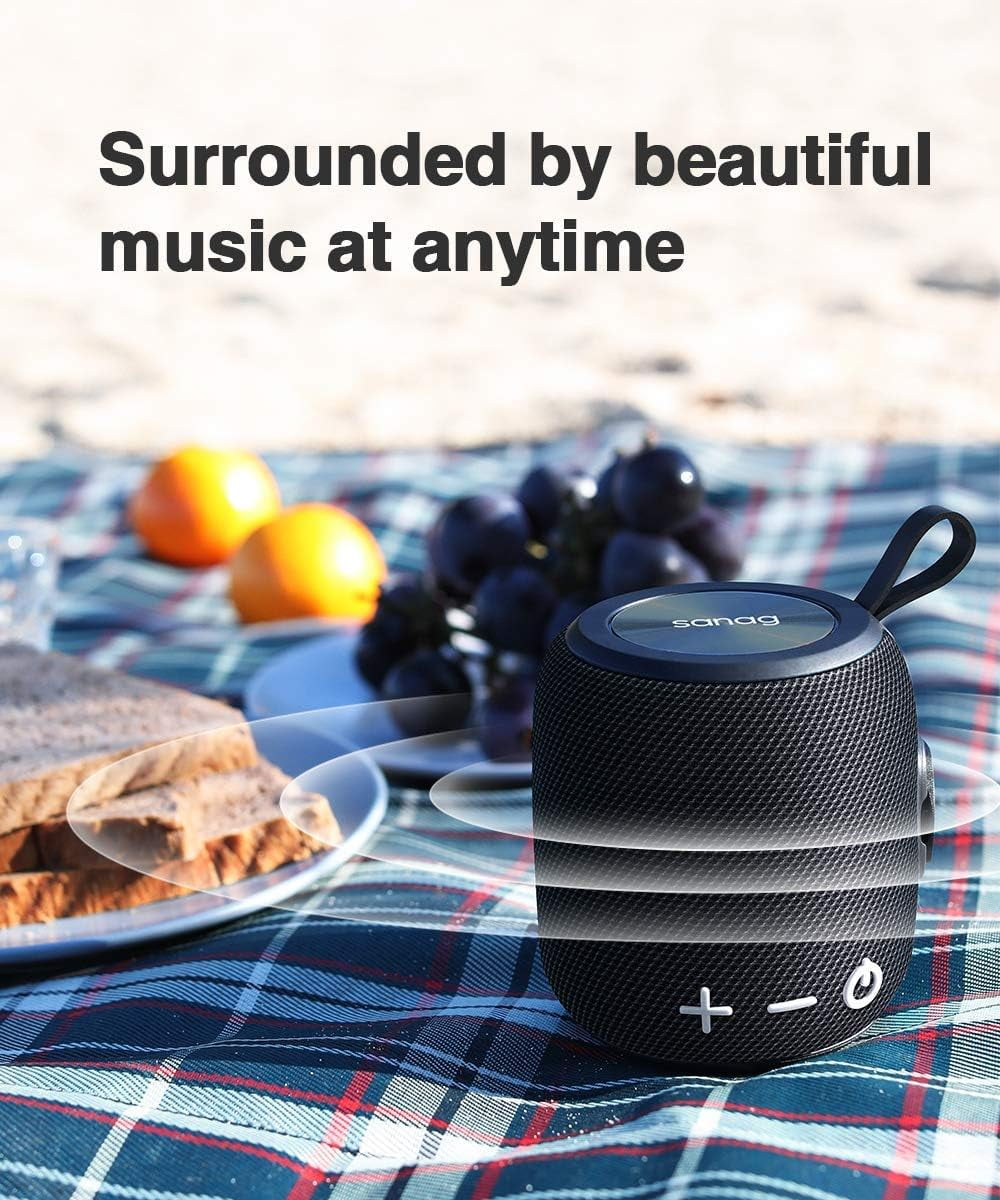 Sanag Portable Bluetooth Speaker, Dual Pairing Bluetooth 5.0 Sanag Portable Bluetooth Speaker, Dual Pairing Bluetooth 5.0