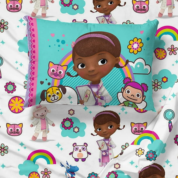 Disney Junior Doc McStuffins Hospital Purple 5 Piece Twin Bed Set