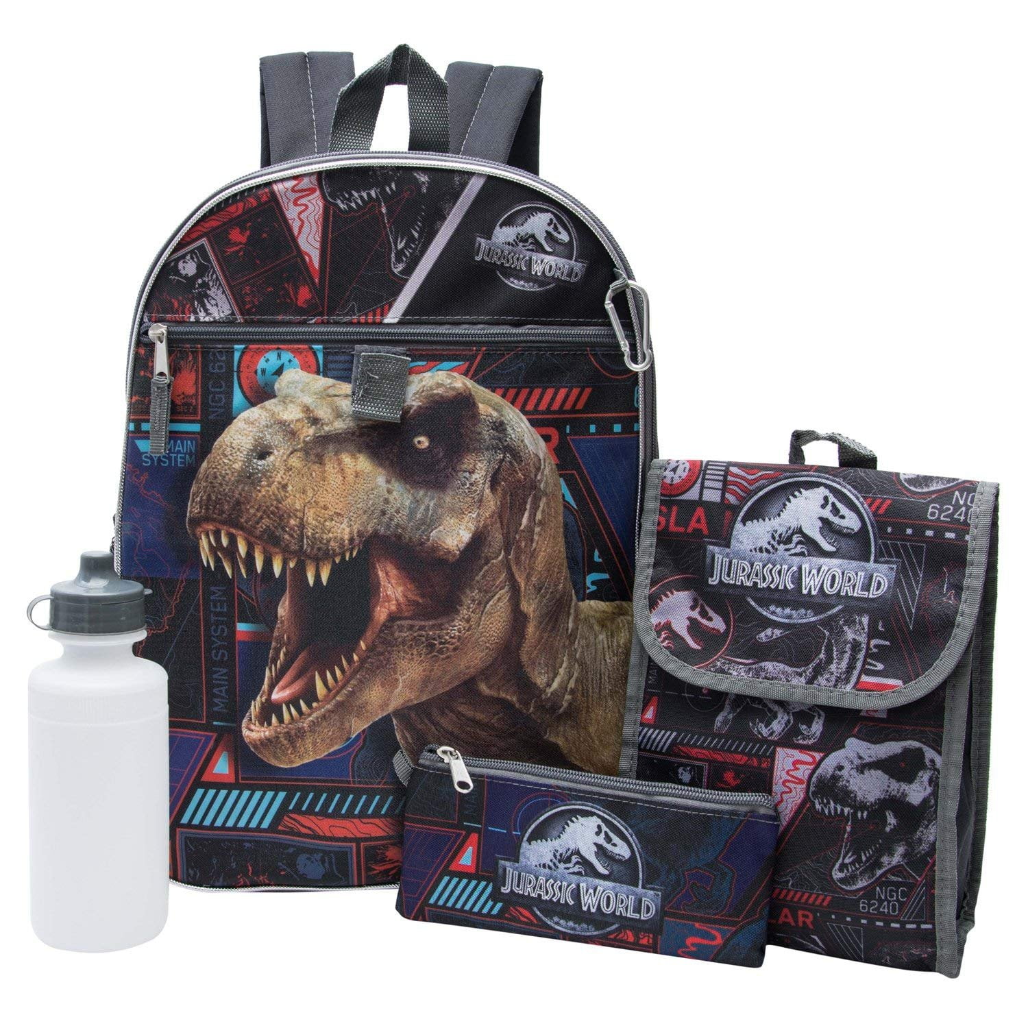 jurassic park school bag