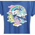 thumbnail image 3 of My Little Pony -  Rainbow Scene - Women's Short Sleeve Graphic T-Shirt, 3 of 5