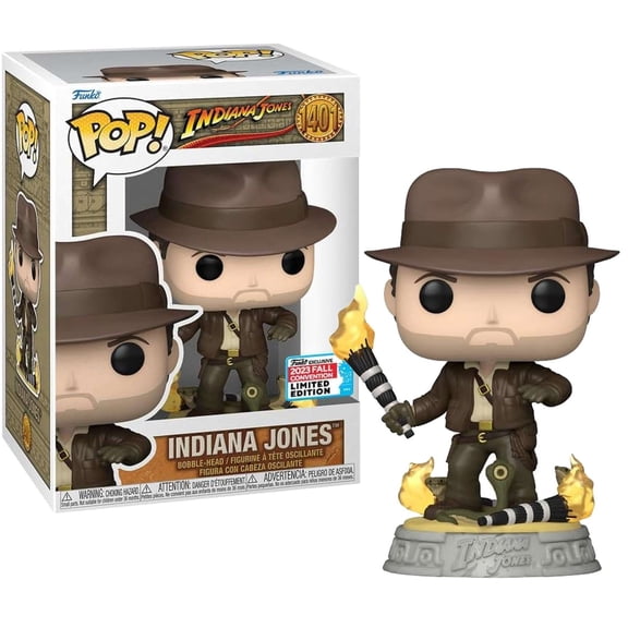 Funko POP! Movies Indiana Jones Vinyl Figure (with Snakes)
