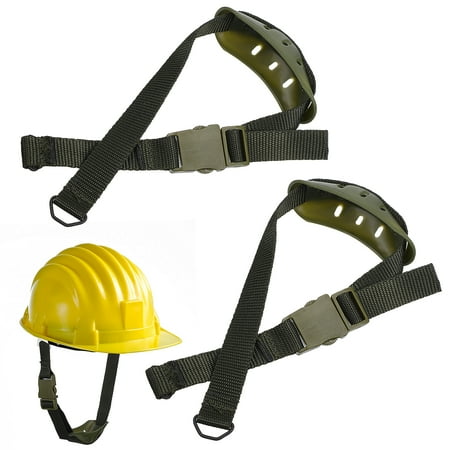 

Quqiuxian 2Pcs Helmet Chin Strap Universal Hard Hat Chin Cup Strap Replacement with Elastic Band for Batting Helmet