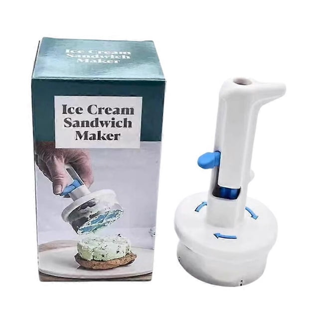 Freuqenci One-Hand Ice Cream Sandwich Scooper, Effortless & Fun Treats Maker
