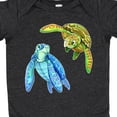 thumbnail image 4 of Inktastic Sea Turtles Swimming Together Boys or Girls Baby Bodysuit, 4 of 5